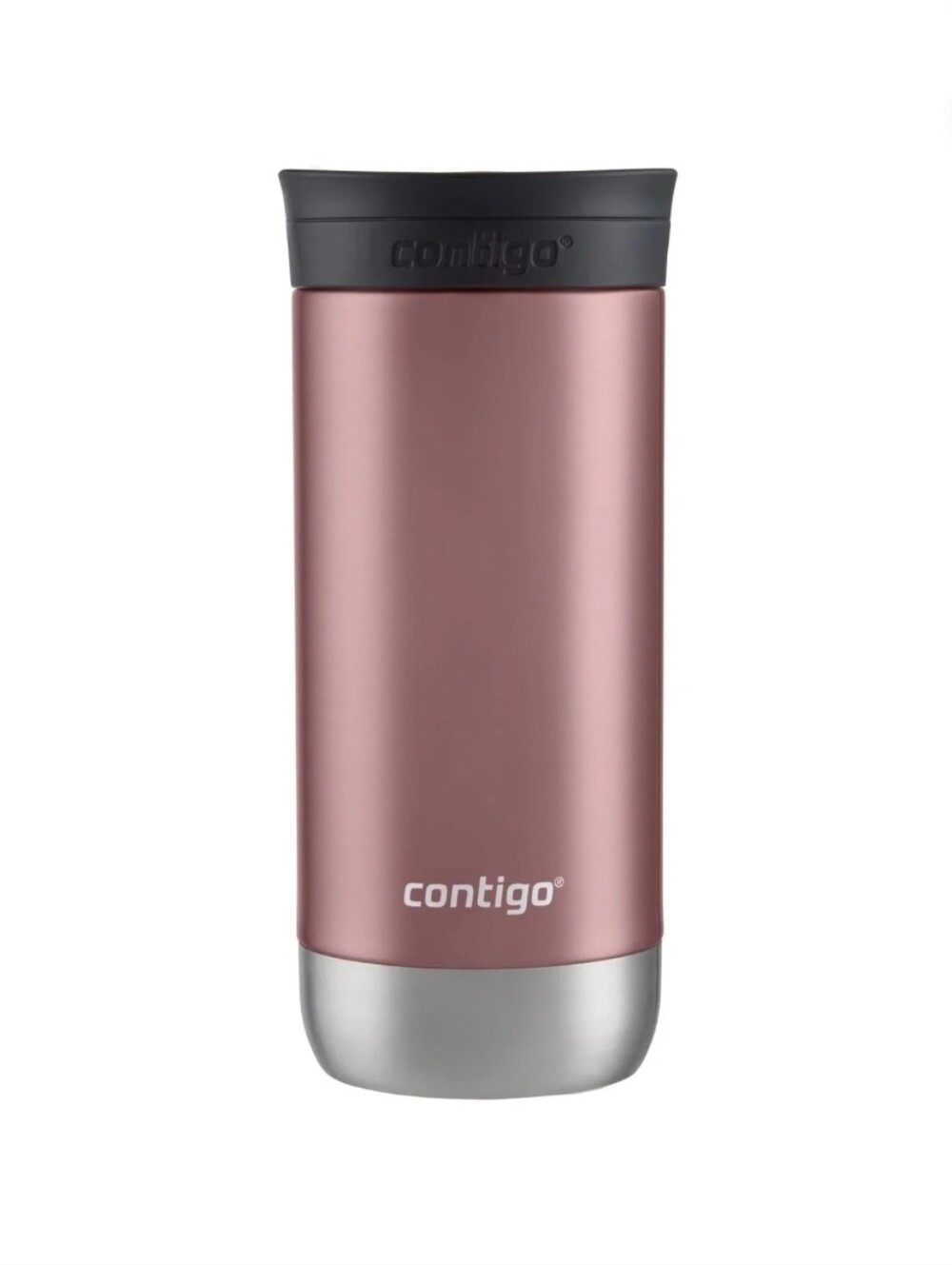 Contigo 16oz Huron 2.0 SnapSeal Stainless Steel Travel Mug Thermos, Pine Berry